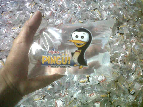 Bolsitas de Agua Purificada Pingüi